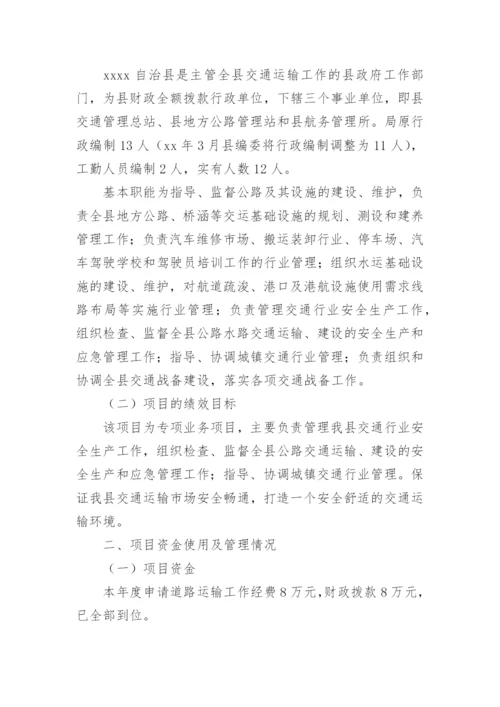 项目绩效评价报告.docx