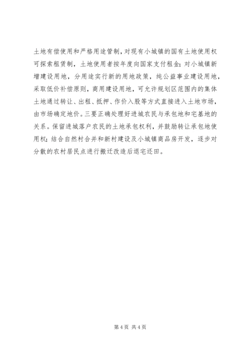 城建土地问题调研报告.docx