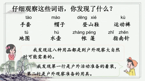 部编版二年级上册语文 语文园地一 课件