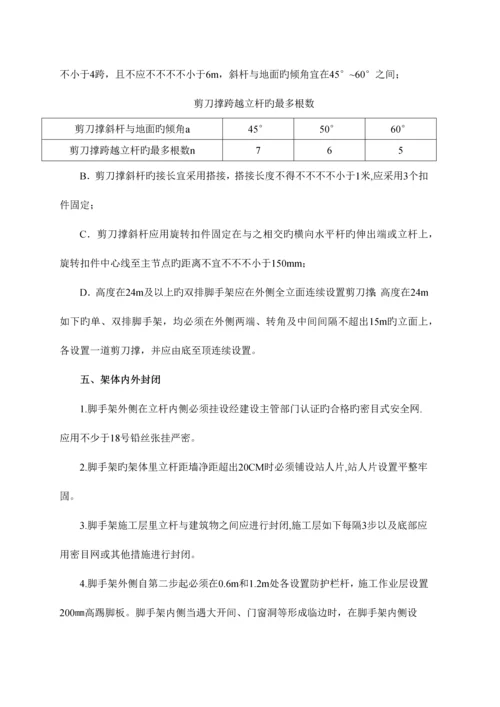 花篮式悬挑脚手架专项施工方案样板.docx