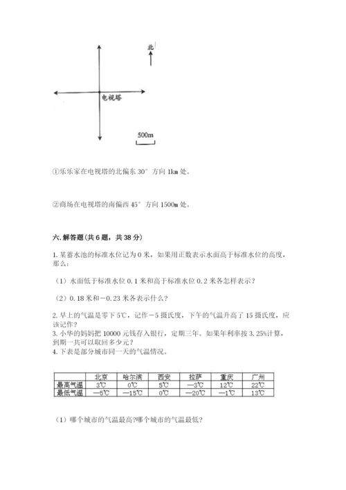 六年级下册数学期末测试卷（必刷）word版.docx