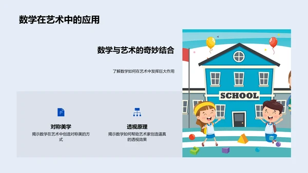 数学在生活应用PPT模板