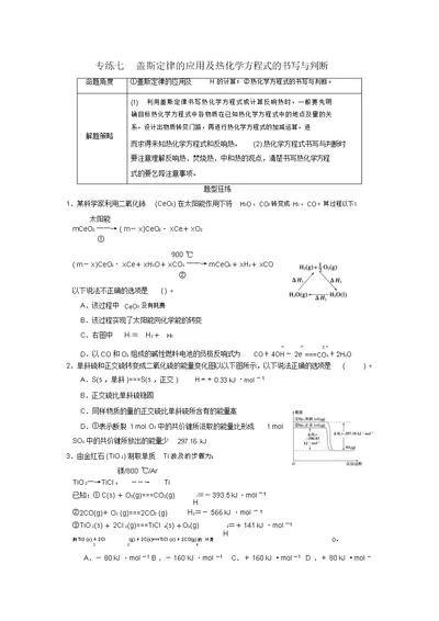 2016届高考化学第一轮考点专练7