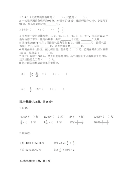 海城市六年级下册数学期末测试卷必考题.docx