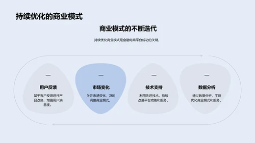 电商金融平台实践策略PPT模板