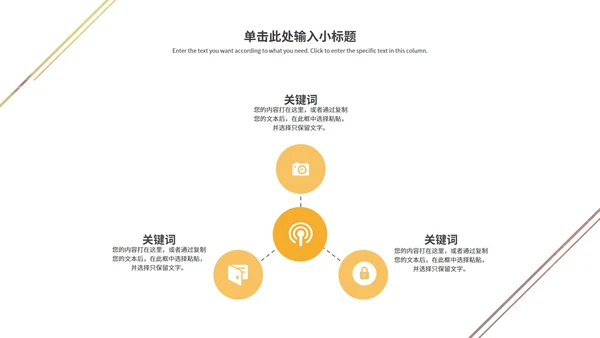 白色简约教育教学宣传PPT模板