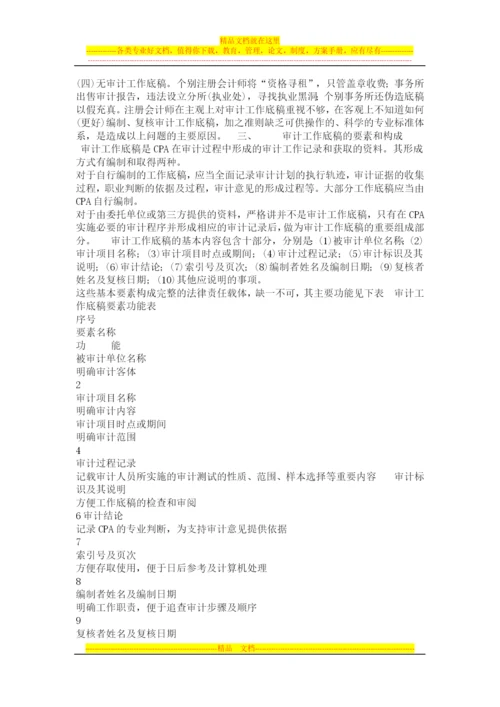 审计工作底稿的编制方法与技巧---项目管理系统.docx