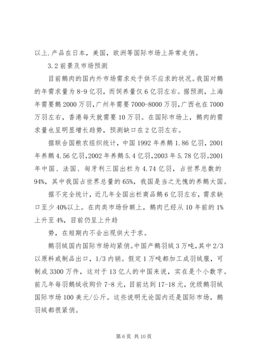 大鹅养殖可研报告.docx