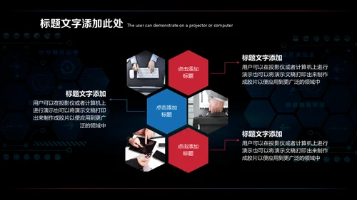 智能科技模块化工作汇报通用PPT模板