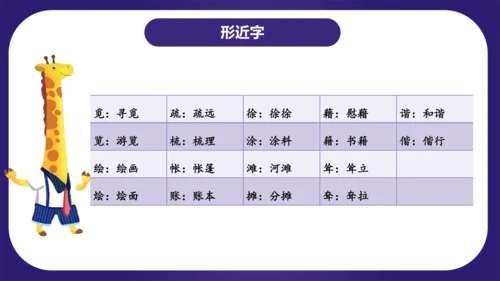 统编版四年级语文下学期期中核心考点集训第一单元（复习课件）