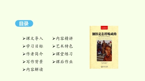 第六单元名著导读《钢铁是怎样炼成的》 统编版语文八年级下册 同步精品课件