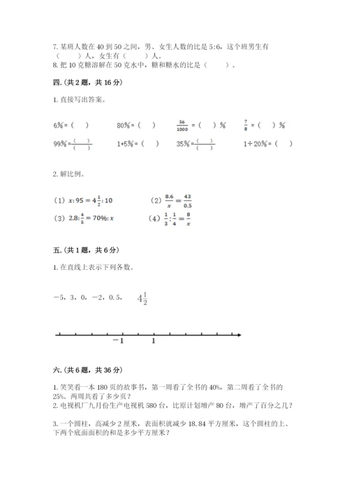 小升初数学综合模拟试卷精品【达标题】.docx