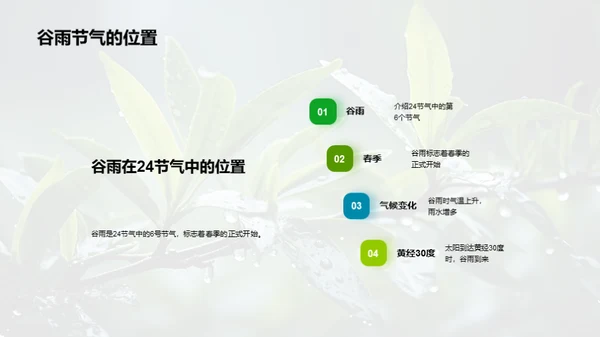 谷雨节气的科学内涵