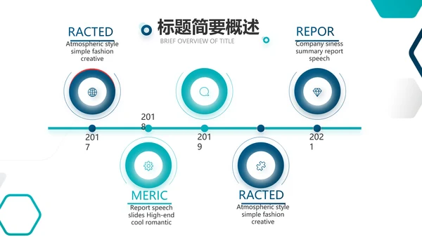 蓝色创意生物科技公司宣传简介动态PPT模板