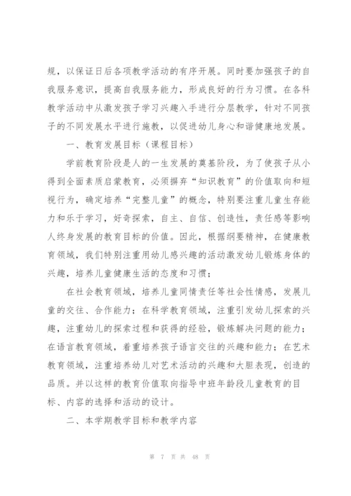 幼儿园中班教学总结编辑精选.docx