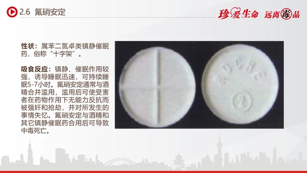 世界禁毒日宣传禁毒知识教学PPT模板