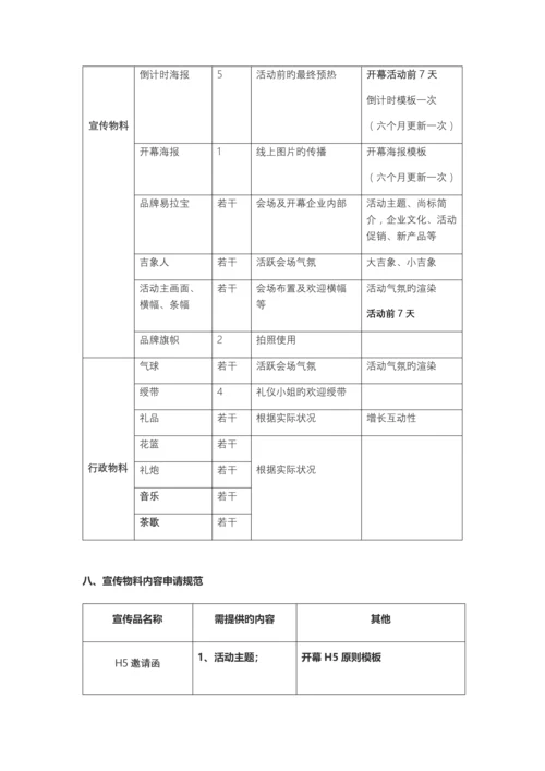 新公司开业活动策划规范.docx