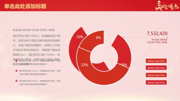 新年企业年会年终总结报告通用PPT模板