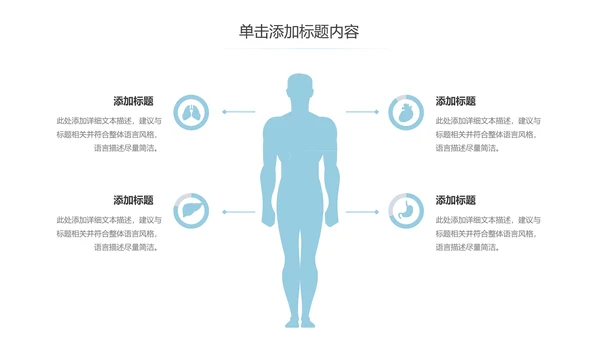 蓝色简约医疗护理医疗报告护士节PPT模板