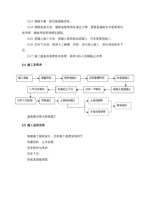 沉井专项施工方案