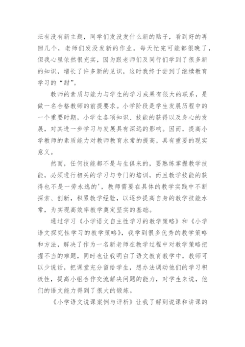 中小学教师继续教育研修总结.docx