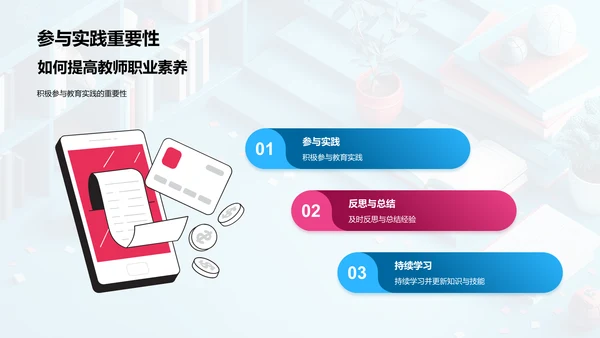 提升教师职业素养PPT模板