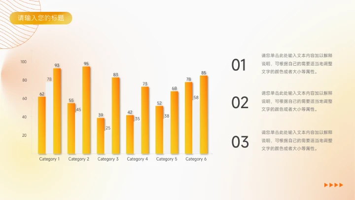 黄色弥散渐变创意项目策划PPT模板