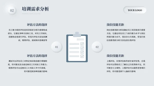 灰色简约商务培训体系规划通用PPT
