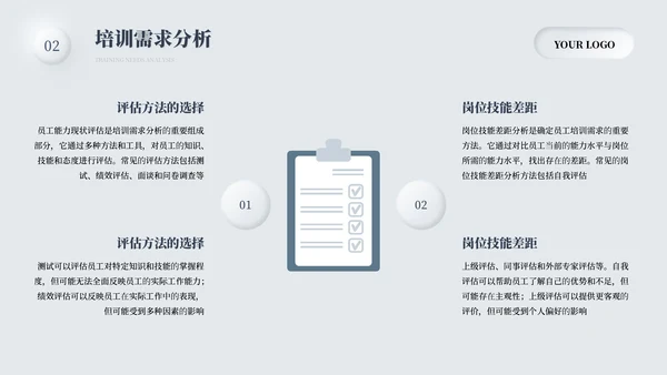 灰色简约商务培训体系规划通用PPT