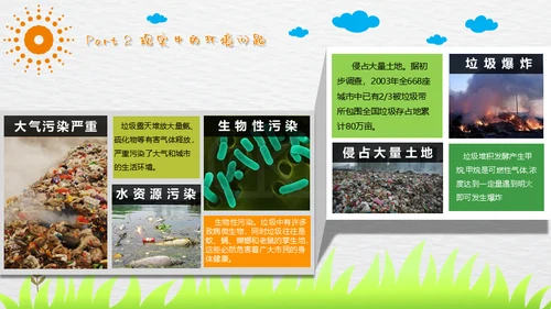 绿色环保从我做起小森林通用PPT模板