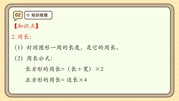 第七单元长方形和正方形【单元复习篇】课件(共29张PPT) 人教版三年级上册数学