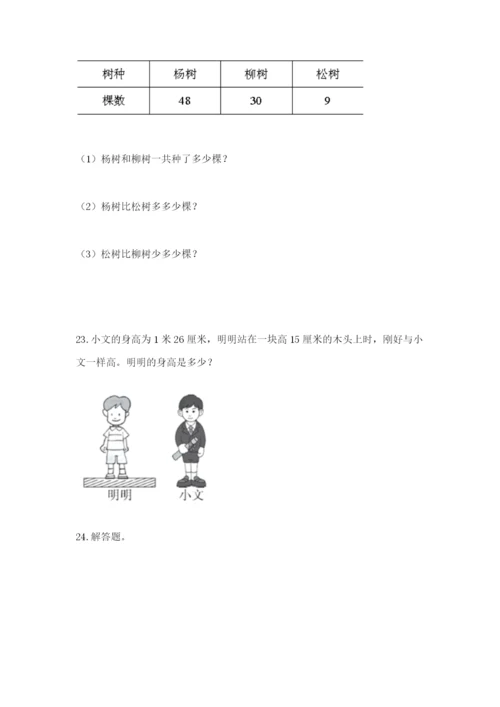 小学二年级数学应用题大全精品加答案.docx