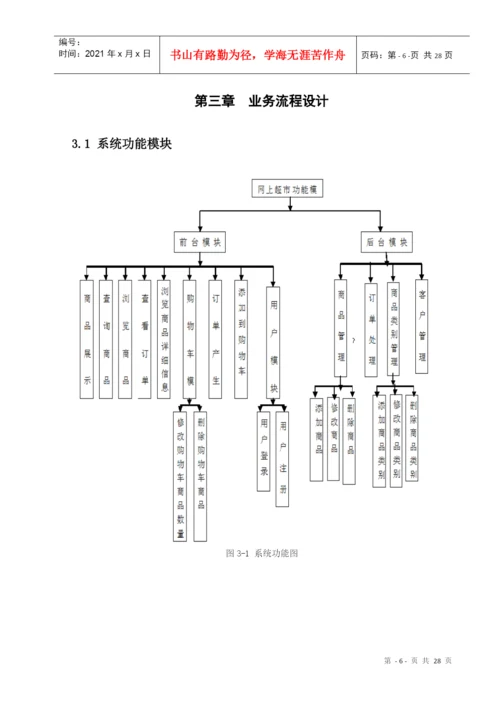 网上超市管理系统毕业论文.docx