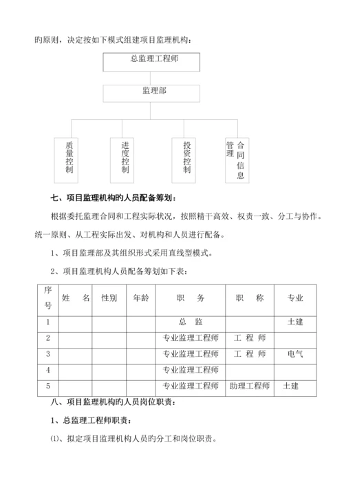 监理公司加油站监理重点规划.docx