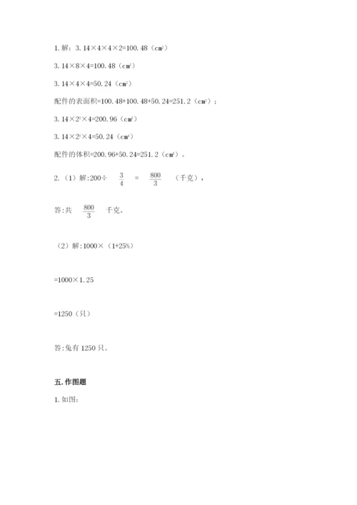 北师大版六年级下册数学期末测试卷附完整答案【各地真题】.docx