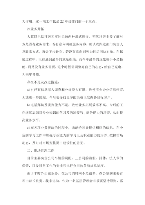 业务员年终工作总结报告10篇.docx