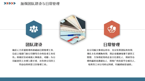 人事行政工作总结汇报模板