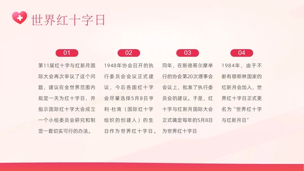 5月8日世界红十字日红十字精神红十字会PPT课件