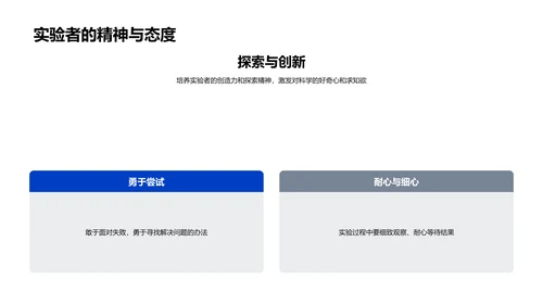 科学实验课堂PPT模板