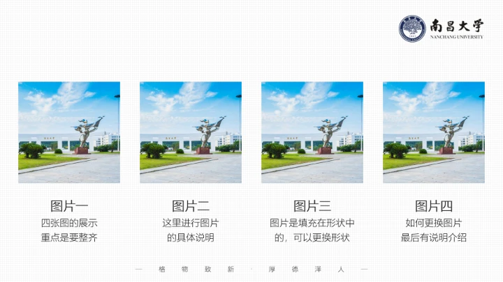 南昌大学专属课题学术汇报毕业答辩通用PPT模板