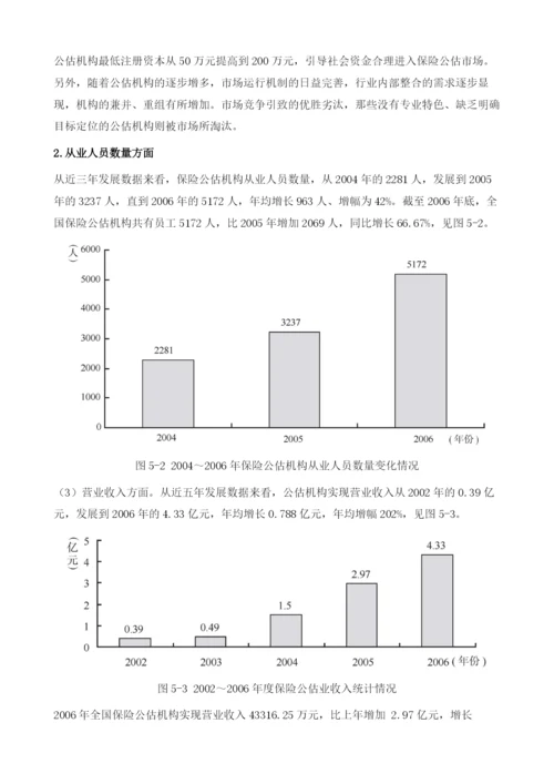 保险公估业发展状况与问题分析.docx