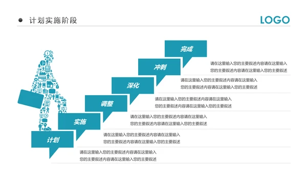 2019市场销售部营销工作总结计划PPT