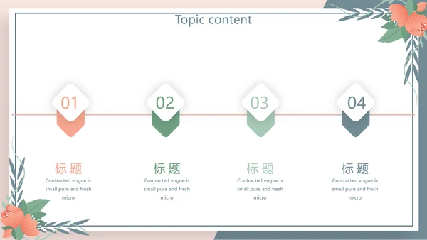 学校教学课程设计工作总结汇报动态PPT模板