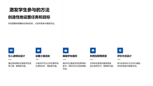 地理互动教学改良PPT模板