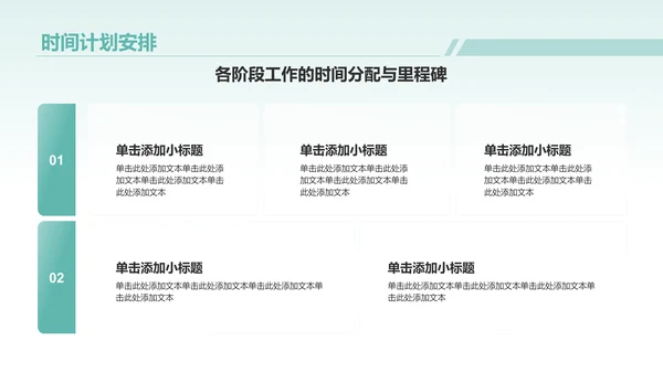 绿色扁平风毕业论文中期答辩通用模板PPT模板