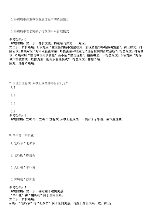 2023年03月浙江金华市永康市交通运输局编外人员公开招聘1人笔试参考题库答案详解