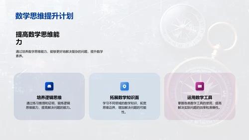 数学在生活中的应用PPT模板