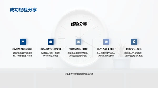 半年业绩回顾与展望