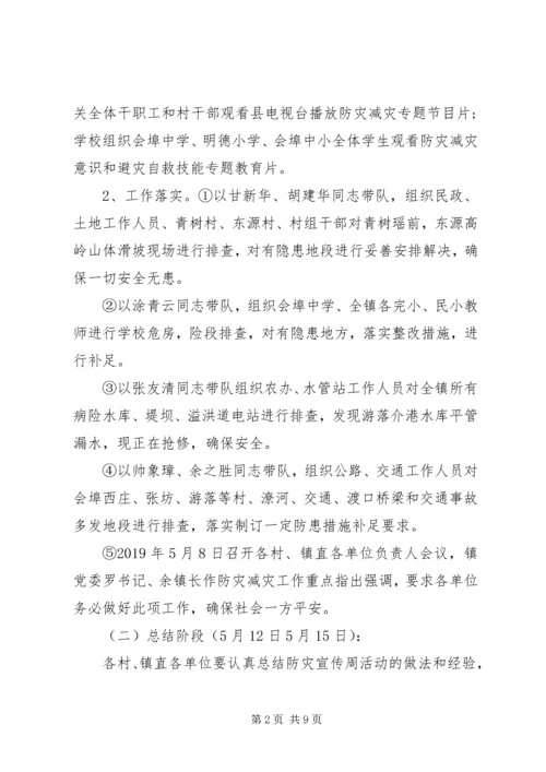 乡镇防灾减灾日活动方案.docx