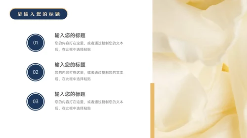 蓝金高级质感蓝金教学设计模板PPT模板